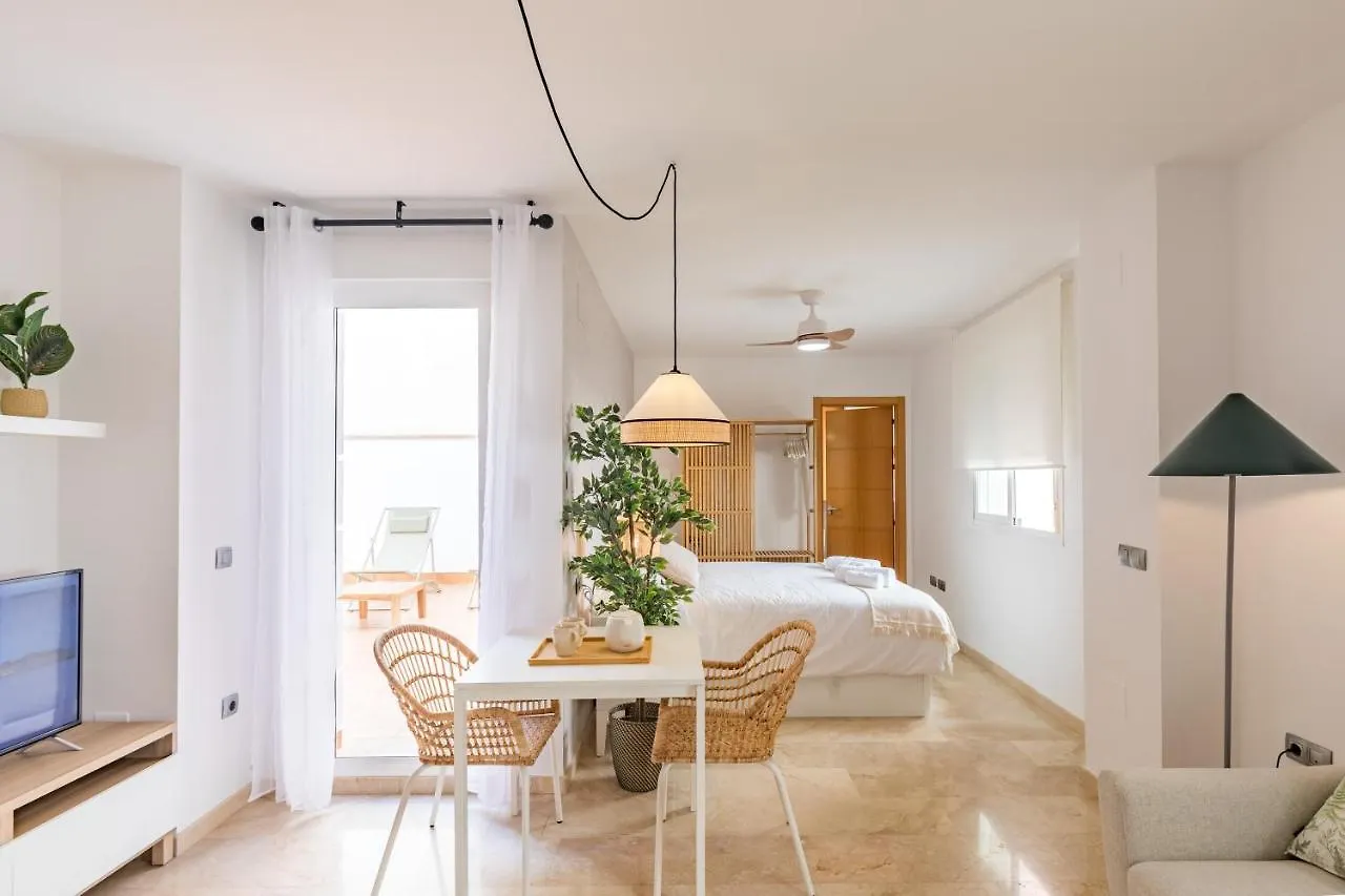 Lägenhet Teatro Suites Malaga City Flat Spanien